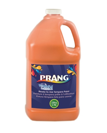 [10602 DIX] Prang Orange Gallon Washable Paint