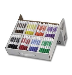 [80613 DIX] Prang Washable Markers 200ct Classroom Pack