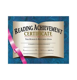 [VA577 H] 30ct Reading Achievement Certificates