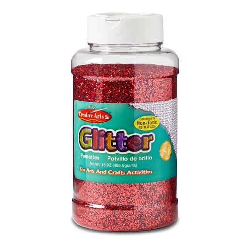 [41130 CLI] Red 1 lb Glitter