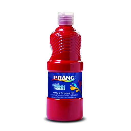 [10701 DIX] Prang Red 16oz Ready to Use Washable Paint