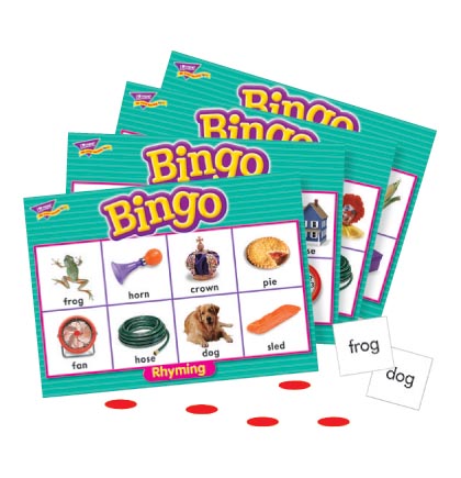 [6067 T] Rhyming Bingo                           Each