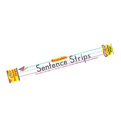 [4001 T] 30ct White Sentence Strips