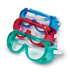 [2449 LER] Set of 6 Colored Safety Goggles