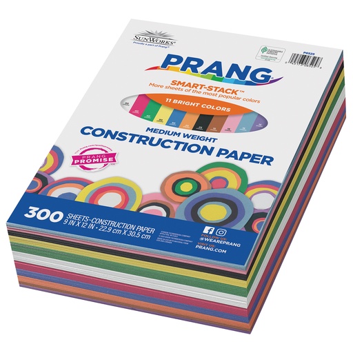 Prang Construction Paper 12x18 Bright Blue