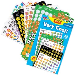 [46903 T] Very Cool! SuperShapes Stickers Variety Pack