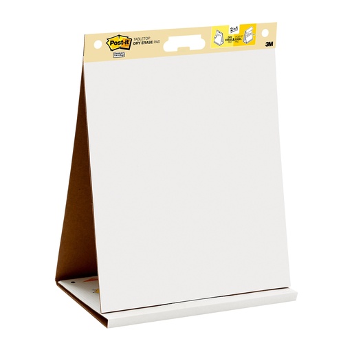 [563DE MMM] 20in x 23in Dry Erase Table Top Easel Pad