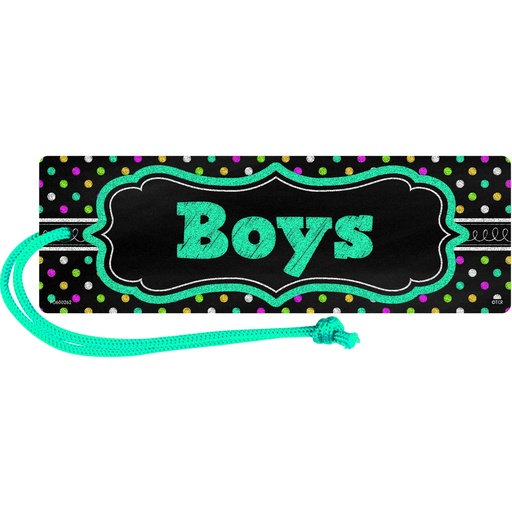 [77278 TCR] Chalkboard Brights Magnetic Boys Pass