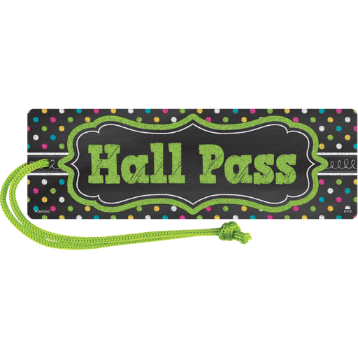[77276 TCR] Chalkboard Brights Magnetic Hall Pass
