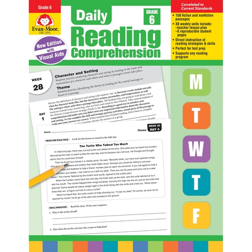 [3616 EMC] Daily Reading Comprehension Gr 6