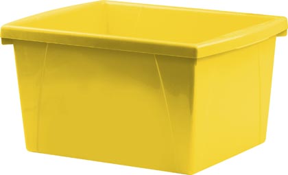 [61484U06C STX] Medium Classroom Storage Bin Yellow Each