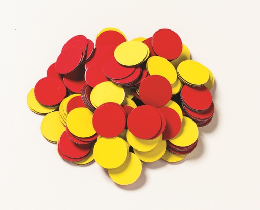 [732190 DOW] Magnetic Two-Color Counters, Set of 200