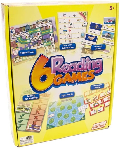 [405 JL] Six Reading Games
