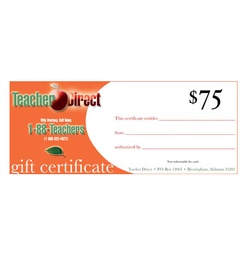 [75GC TD] $75.00 Gift Certificate