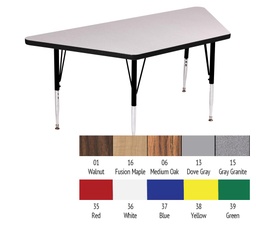 [A2448TRP COR] 24x48 High Pressure Top  Trapezoid Activity Table