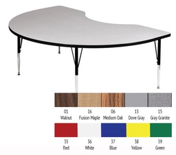 [A4872KID COR] 48x72 High Pressure Top Kidney Activity Table