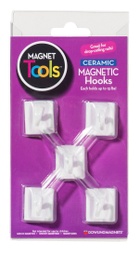[735008 DOW] Ceramic Ceiling Hook Magnets Set of 5