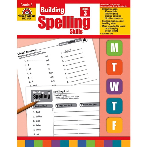 [2707 EMC] Building Spelling Skills Grade 3