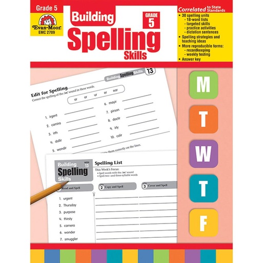 [2709 EMC] Building Spelling Skills Grade 5