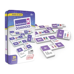 [483 JL] Multiplication Match and Learn Dominoes