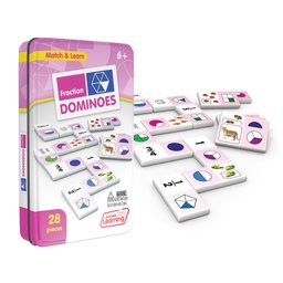 [485 JL] Fraction Match and Learn Dominoes