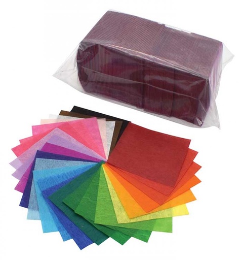 [58525 PAC] Spectra Bleeding Art Tissue Squares 2,500 Count