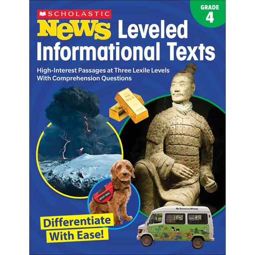[828474 SC] News Leveled Informational Texts Grade 4