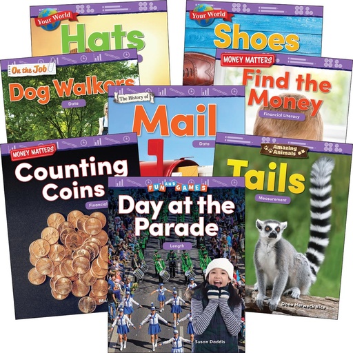 [106178 SHE] Measurement & Data: Grades K-1 (Book Set)