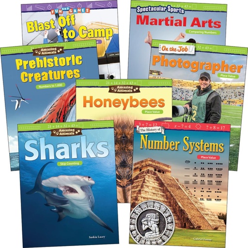 [106181 SHE] Place Value: Grades 2-3 (Book Set)
