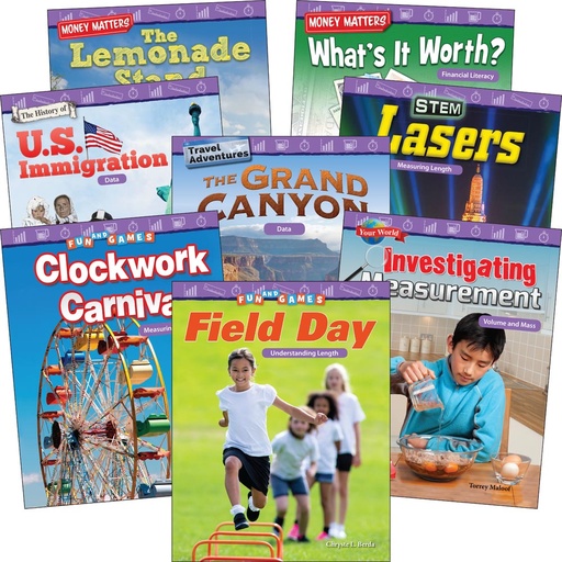 [106185 SHE] Measurement and Data: Grades 2-3 (Book Set)