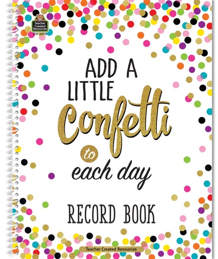 [3570 TCR] Confetti Record Book