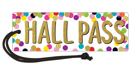 [77394 TCR] Confetti Hall Pass