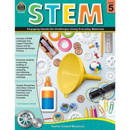 [8185 TCR] STEM Engaging Hands on Challenges Grade 5