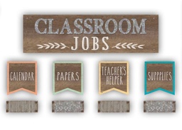 [8801 TCR] Home Sweet Classroom Classroom Jobs Mini Bulletin Board