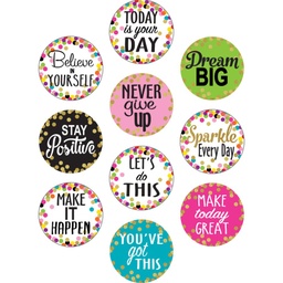 [8890 TCR] Confetti Positive Sayings Accents