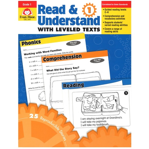 [3441 EMC] Read and Understand Leveled Texts Gr 1