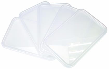 [62402U05C STX] Translucide Clear Cubby Covers Set of 5
