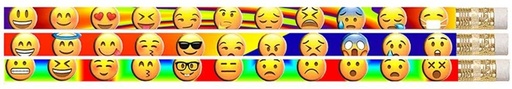 [D2499 MSG] 12ct Emoji Etc Pencils