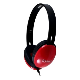 [PRM100R HE] HamiltonBuhl Primo™ Stereo Headphones Red