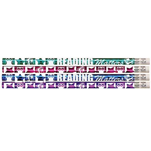 [D2568 MSG] 12ct Reading Matters Pencils