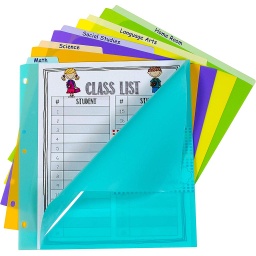 [07150 CL] 5 Tab Index Dividers with Vertical Tab