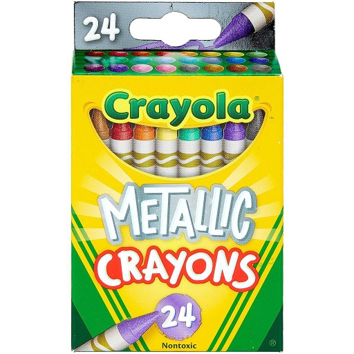 [528815 BIN] 24ct Crayola Metallic Crayons
