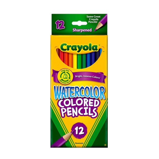 [684302 BIN] 12ct Crayola Watercolor Colored Pencils