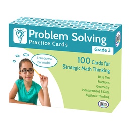 [211279 DD] Problem Solving Practice Cards Grade 3