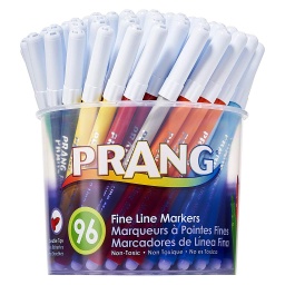 [80796 DIX] 96ct Prang Classic Art Markers Fine Tip in Storage Tub