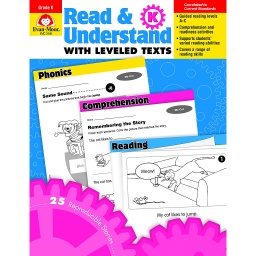 [3440 EMC] Read &amp; Understand with Leveled Texts Grade K