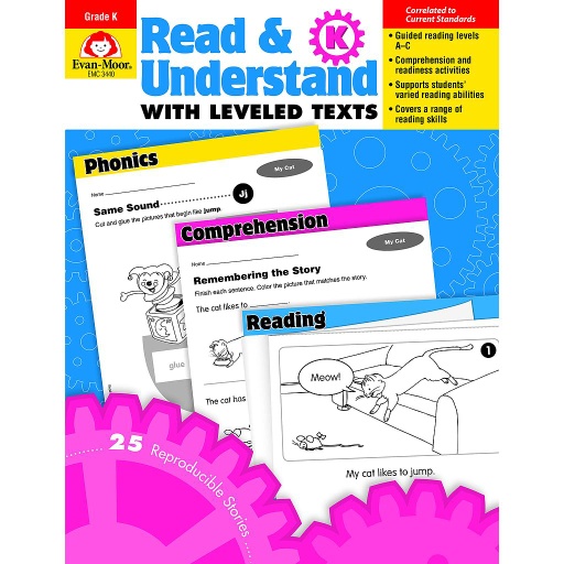 [3440 EMC] Read & Understand with Leveled Texts Grade K