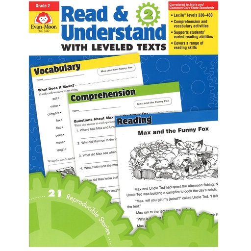 [3442 EMC] Read & Understand with Leveled Texts Grade 2