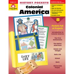 [3709 EMC] History Pockets: Colonial America, Grades 4-6
