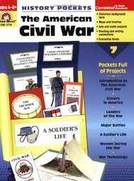 [3724 EMC] History Pockets: The American Civil War Grades 4-6
